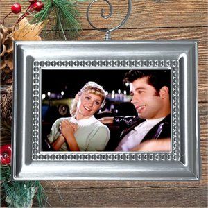 Grease Movie John Travolta & Olivia Newton John‎ Christmas Tree Ornament